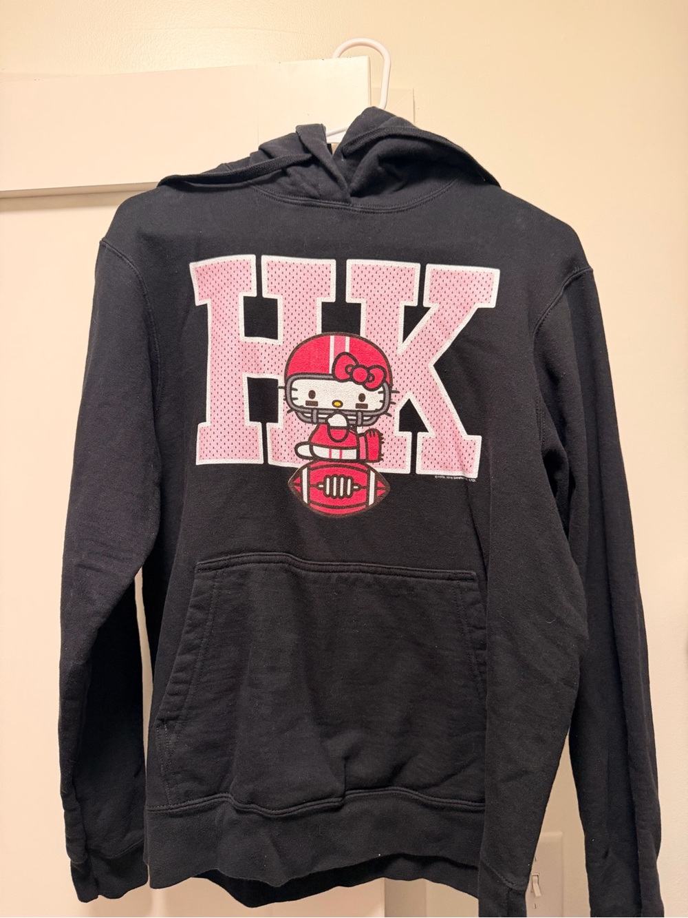 Hello Kitty football hoodie